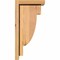 Ekena Millwork Alpine Smooth Corbel w/Backplate, Western Red Cedar, 5 1/2"W x 8"D x 16"H COR06X08X16ALP01SWR - alternate 4